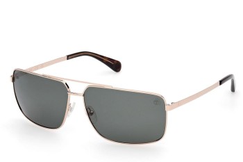 Sunčane naočale Timberland TB00030 32R Polarized Pilotski Zlatni