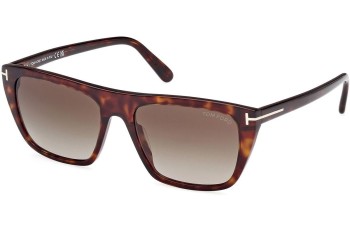 Sunčane naočale Tom Ford Aslan FT1175 52B Kvadratni Havana