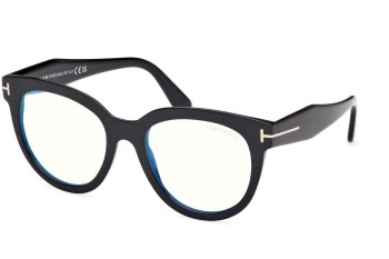 Naočale Tom Ford FT5987-B 001 Cat Eye Crni