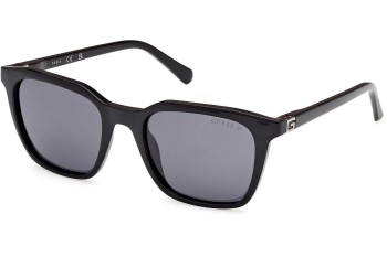 Sunčane naočale Guess GU00170 01D Polarized Kvadratni Crni