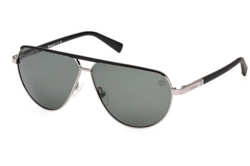 Sunčane naočale Timberland TB00028 08R Polarized Pilotski Srebrni