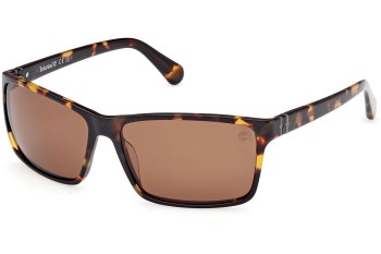 Sunčane naočale Timberland TB00032 52H Polarized Kvadratni Havana