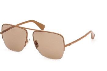 Sunčane naočale Max Mara MM0121 45E Pilotski Smeđi