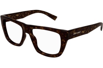 Naočale Saint Laurent SL714 002 Kvadratni Havana