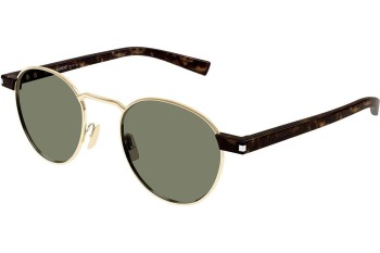 Sunčane naočale Saint Laurent SL707 002 Okrugao Zlatni