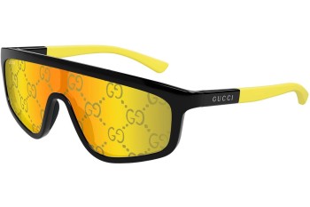 Sunčane naočale Gucci GG1736S 004 Spojene | Shield Crni