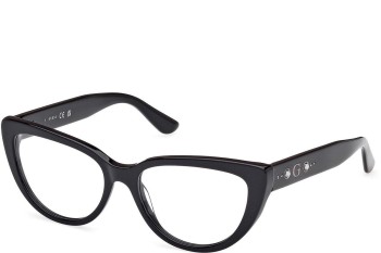 Naočale Guess GU50175 001 Cat Eye Crni