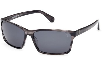 Sunčane naočale Timberland TB00032 01R Polarized Kvadratni Sivi