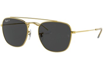 Sunčane naočale Ray-Ban RB3557 919648 Polarized Kvadratni Zlatni