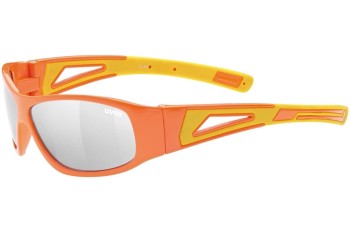 Sunčane naočale uvex sportstyle 509 Orange / Yellow S3 Pravokutan Narančasti