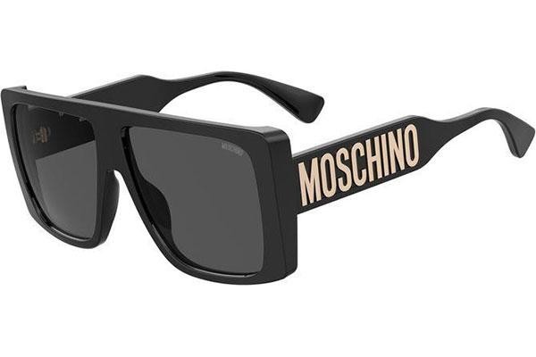 Sunčane naočale Moschino MOS119/S 807/IR Flat Top Crni