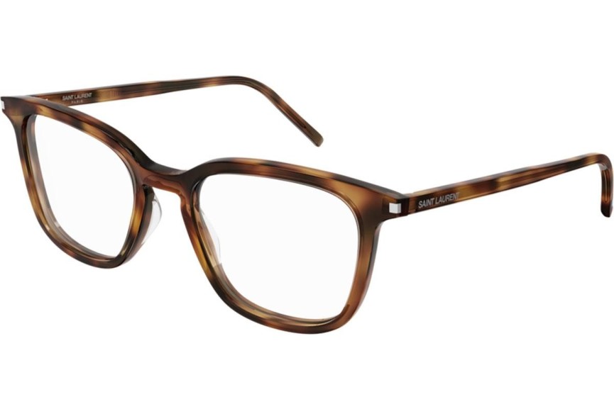 Naočale Saint Laurent SL479 002 Kvadratni Havana