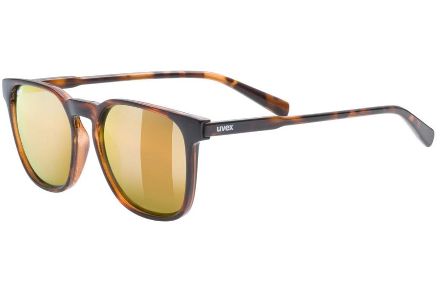 Sunčane naočale uvex lgl 49 P Havanna Mat S3 Polarized Kvadratni Havana