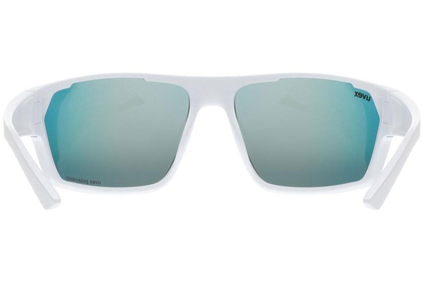 Sunčane naočale uvex sportstyle 233 P White Mat S3 Polarized Pravokutan Bijeli