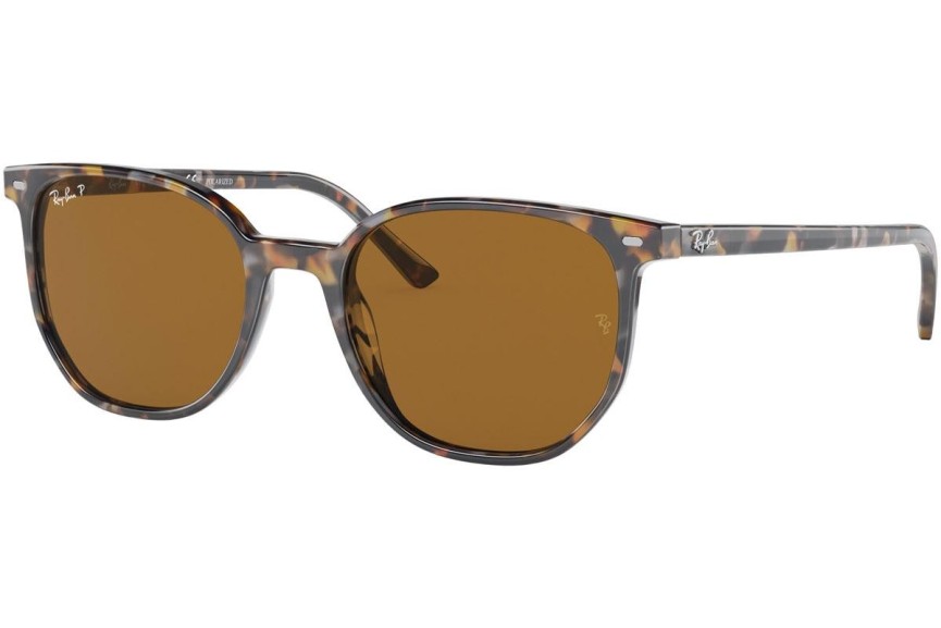 Sunčane naočale Ray-Ban Elliot RB2197 135757 Polarized Kvadratni Havana