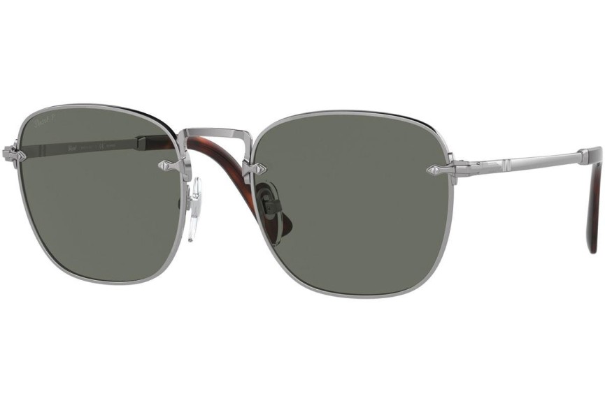 Sunčane naočale Persol PO2490S 513/58 Polarized Kvadratni Srebrni