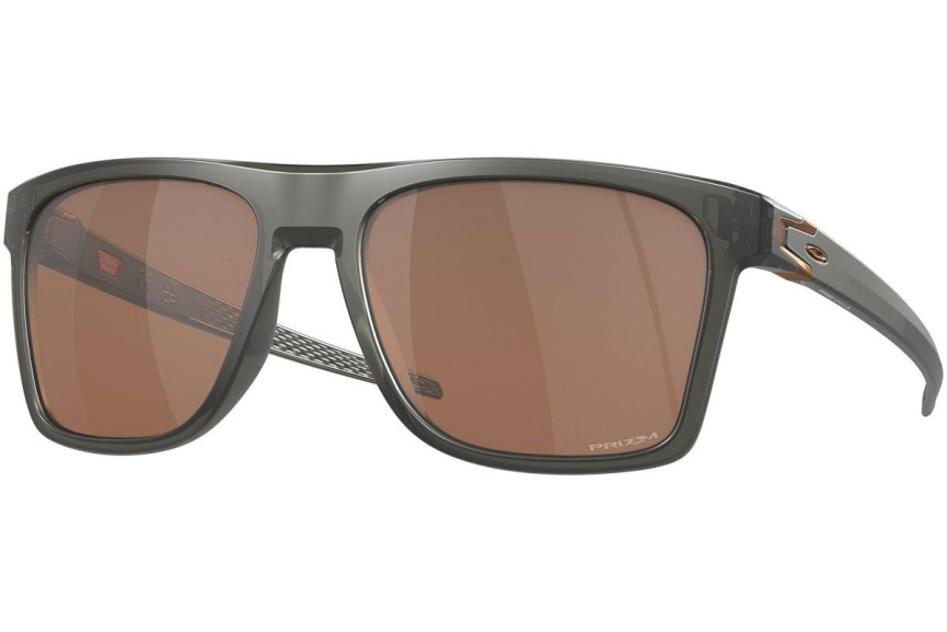 Sunčane naočale Oakley Leffingwell OO9100-02 Kvadratni Sivi