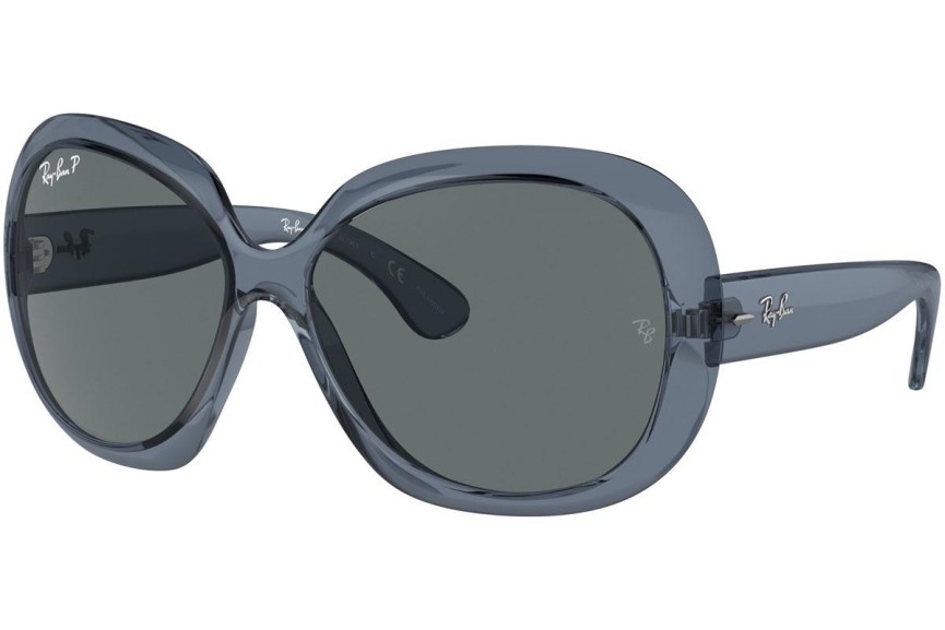 Sunčane naočale Ray-Ban Jackie Ohh II RB4098 659281 Polarized Oversize Plavi