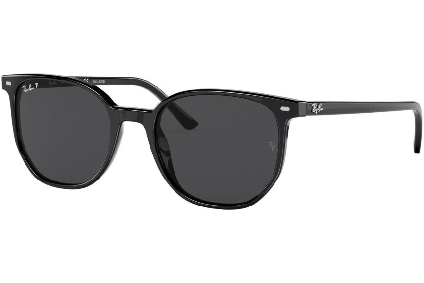 Sunčane naočale Ray-Ban Elliot RB2197 901/48 Polarized Kvadratni Crni