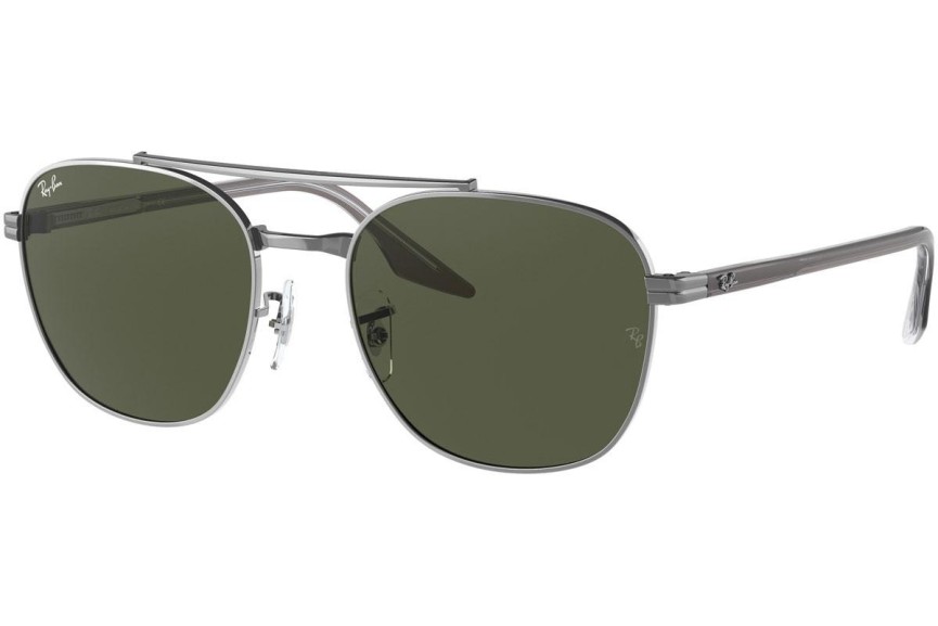 Sunčane naočale Ray-Ban RB3688 004/31 Kvadratni Srebrni