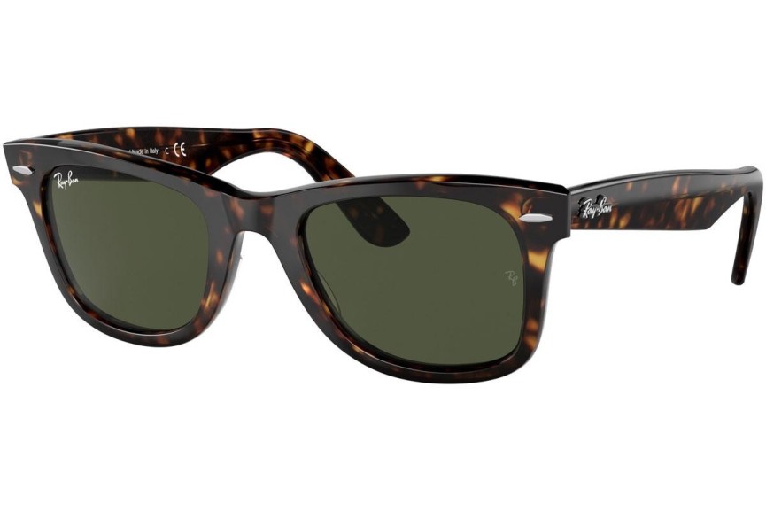 Sunčane naočale Ray-Ban Wayfarer RB2140 135931 Kvadratni Havana