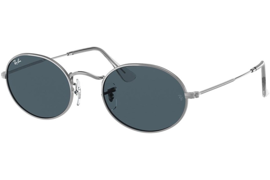 Sunčane naočale Ray-Ban Oval RB3547 003/R5 Tiny Srebrni