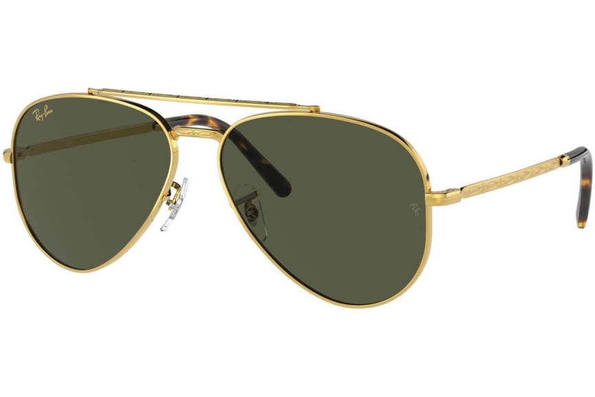 Sunčane naočale Ray-Ban New Aviator RB3625 919631 Pilotski Zlatni