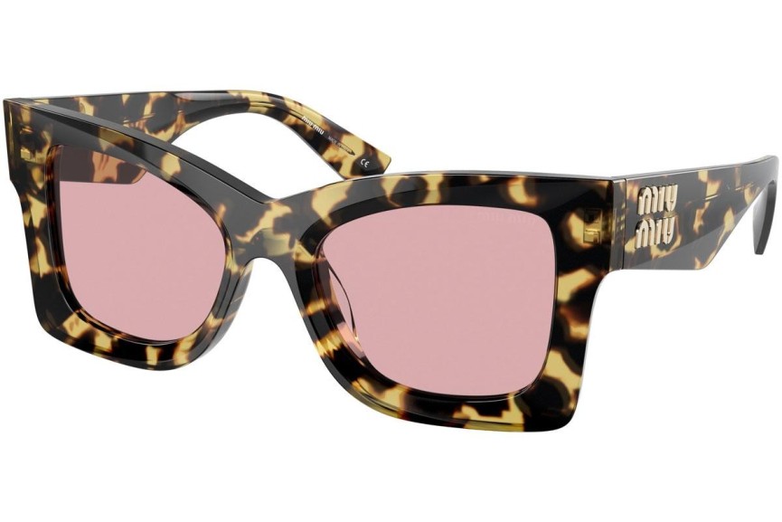 Sunčane naočale Miu Miu MU08WS 7S003S Cat Eye Havana