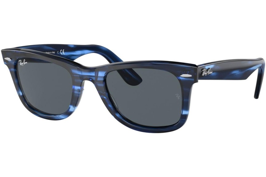 Sunčane naočale Ray-Ban Wayfarer RB2140 1361R5 Kvadratni Plavi