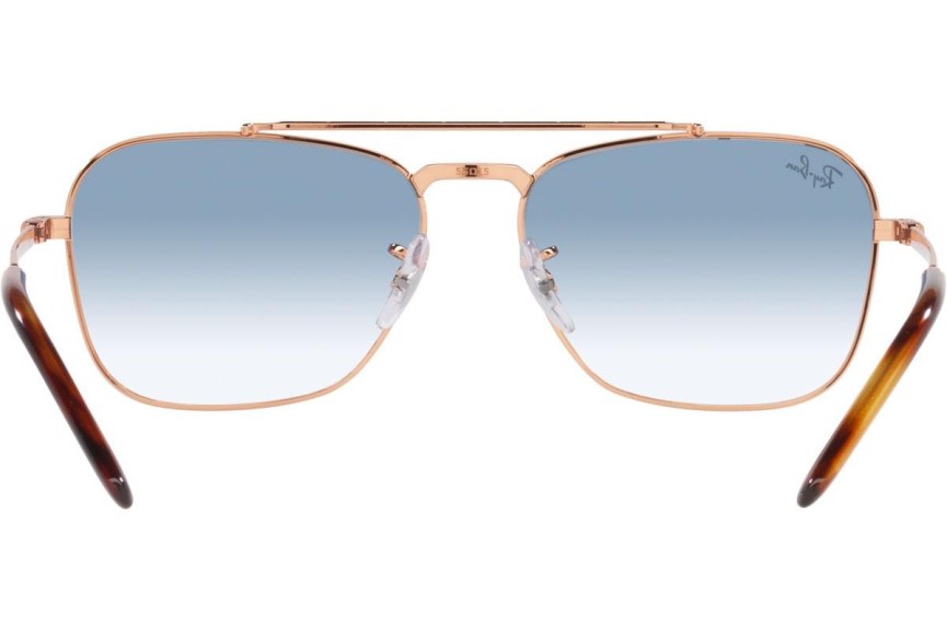 Sunčane naočale Ray-Ban New Caravan RB3636 92023F Kvadratni Zlatni