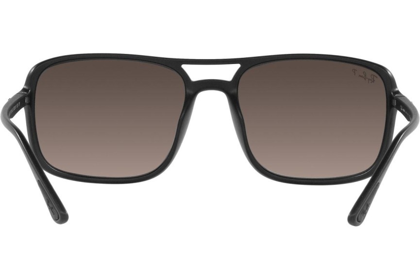 Sunčane naočale Ray-Ban Chromance Collection RB4375 601S5J Polarized Pravokutan Crni