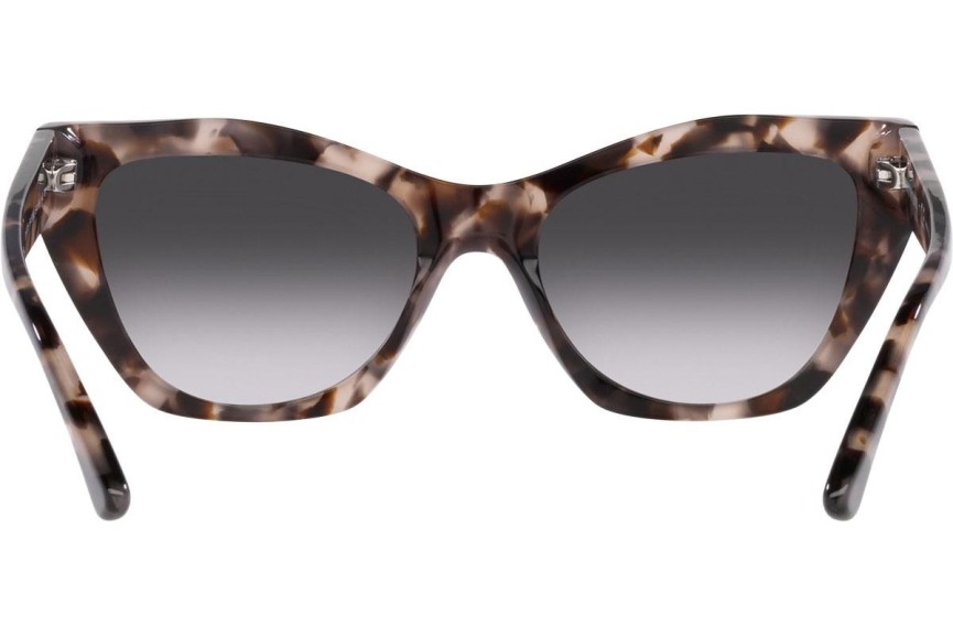 Sunčane naočale Emporio Armani EA4176 54108G Cat Eye Havana