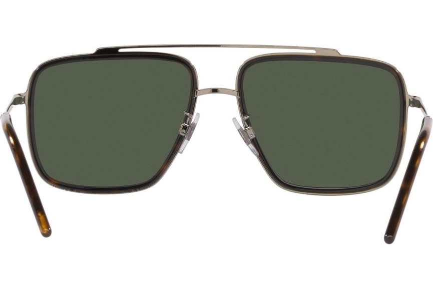 Sunčane naočale Dolce & Gabbana DG2220 13359A Polarized Kvadratni Zlatni