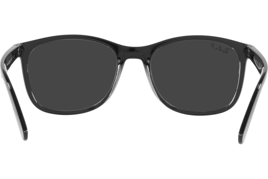 Sunčane naočale Ray-Ban RB4374 603948 Polarized Kvadratni Crni