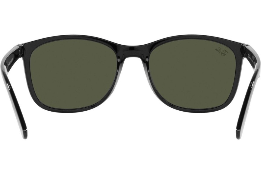 Sunčane naočale Ray-Ban RB4374 601/31 Kvadratni Crni