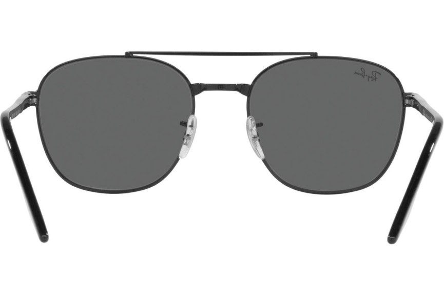 Sunčane naočale Ray-Ban RB3688 002/B1 Kvadratni Crni