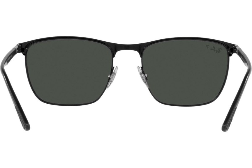 Sunčane naočale Ray-Ban Chromance Collection RB3686 186/K8 Polarized Kvadratni Crni