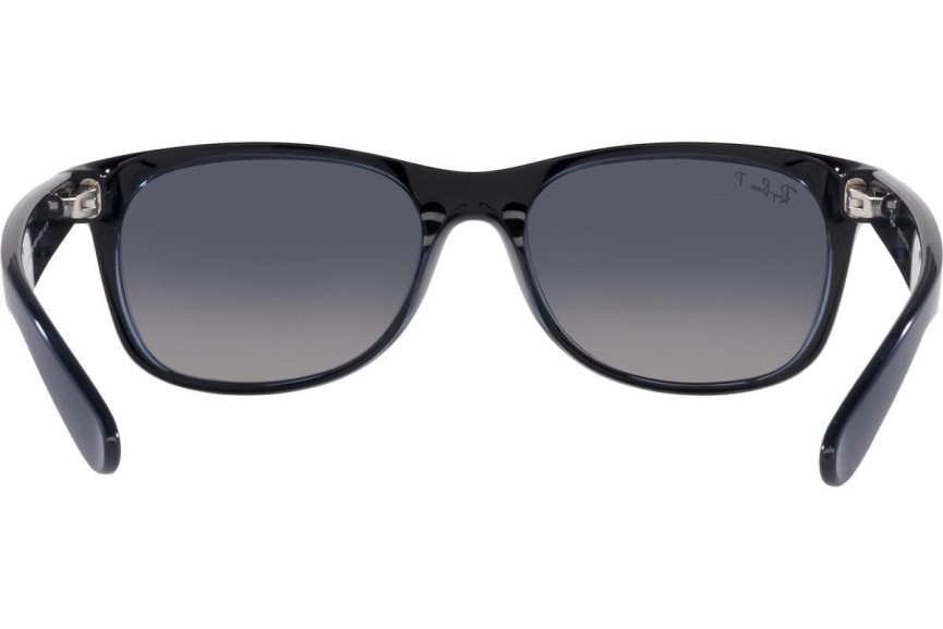 Sunčane naočale Ray-Ban New Wayfarer RB2132 660778 Polarized Kvadratni Plavi