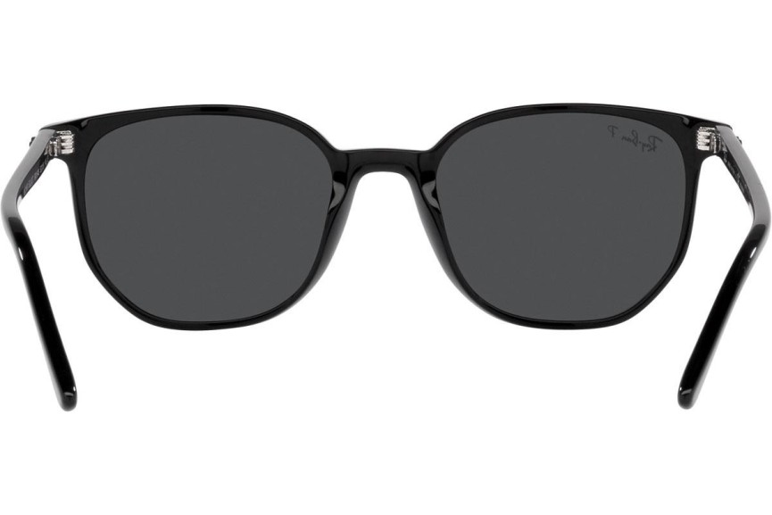 Sunčane naočale Ray-Ban Elliot RB2197 901/48 Polarized Kvadratni Crni