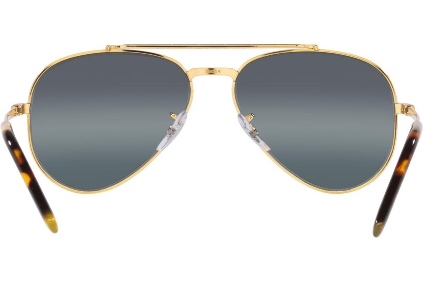 Sunčane naočale Ray-Ban New Aviator Chromance Collection RB3625 9196G6 Polarized Pilotski Zlatni