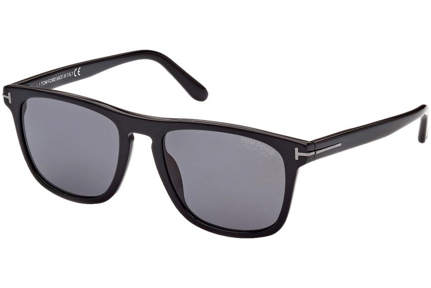 Sunčane naočale Tom Ford FT0930-N 01D Polarized Kvadratni Crni