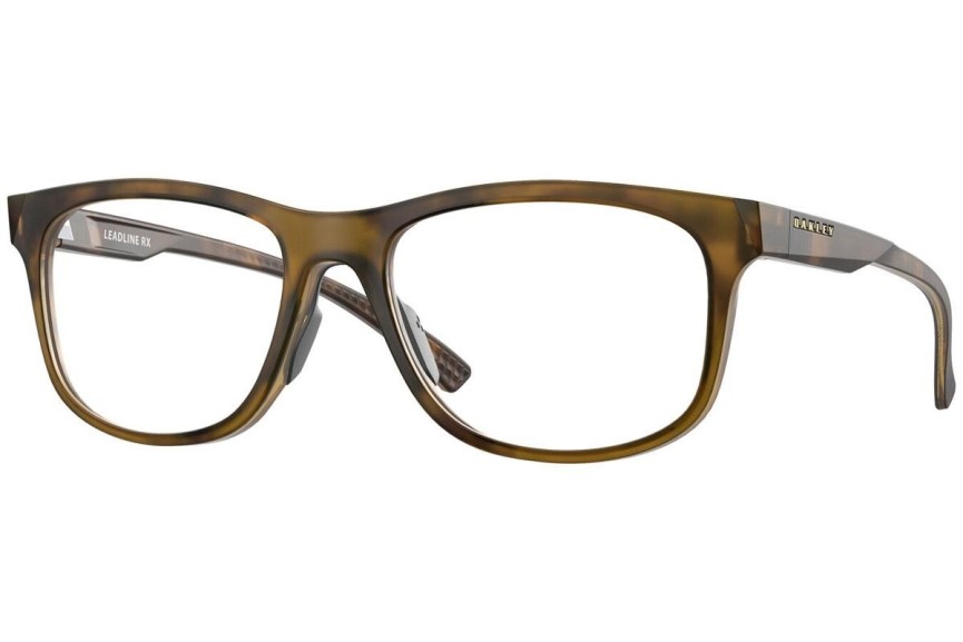 Naočale Oakley Leadline RX OX8175-02 Okrugao Havana