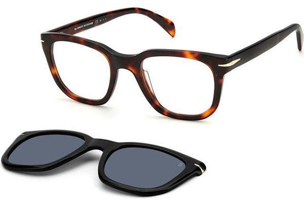 Naočale David Beckham DB7043/CS EED/C3 Polarized Kvadratni Havana