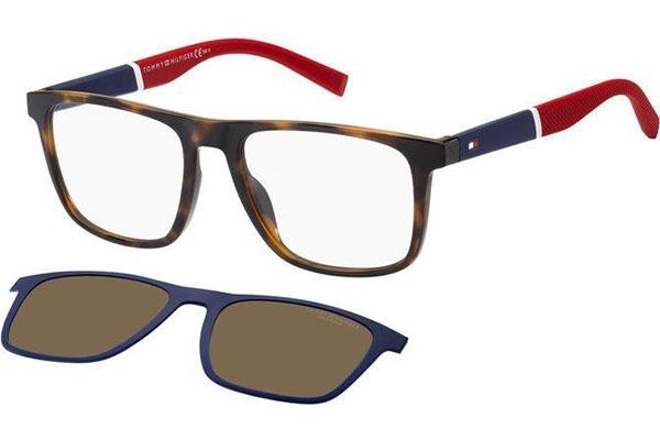 Naočale Tommy Hilfiger TH1903/CS 086/SP Polarized Kvadratni Havana