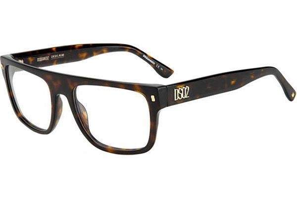 Naočale Dsquared2 D20036 086 Flat Top Havana