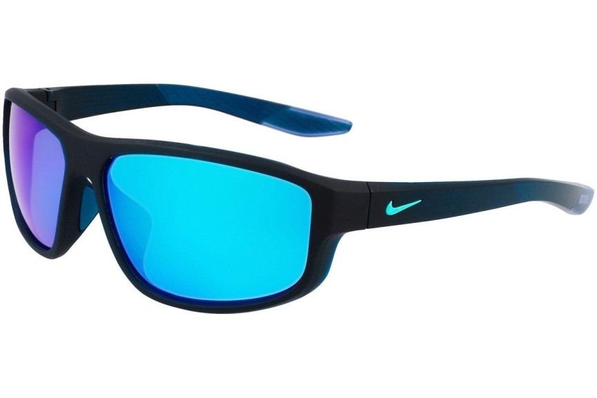 Sunčane naočale Nike Brazen Fuel M DJ0803 420 Pravokutan Plavi