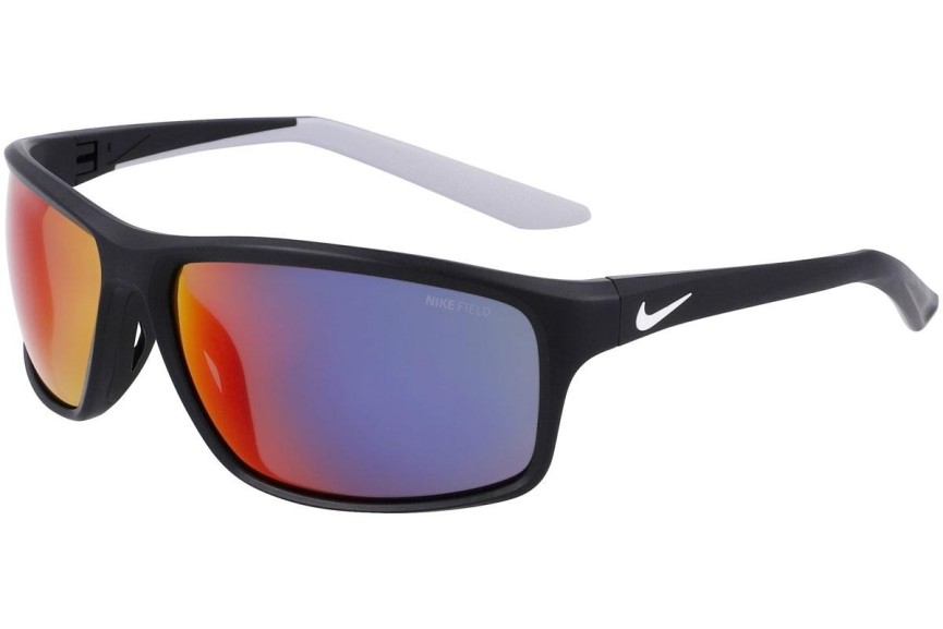 Sunčane naočale Nike Adrenaline 22 DV2154 010 Pravokutan Crni