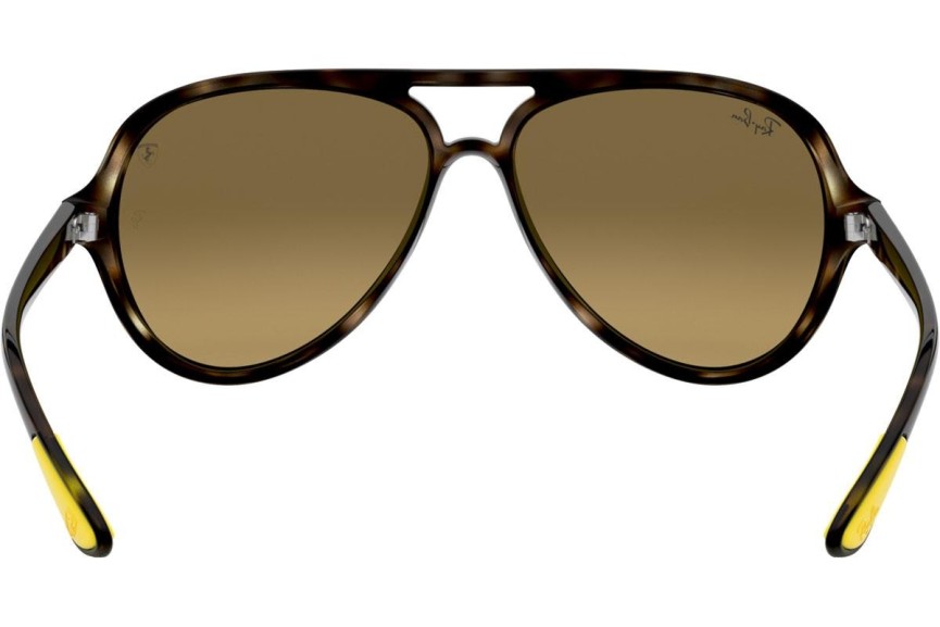 Sunčane naočale Ray-Ban RB4125M F6093K Pilotski Havana