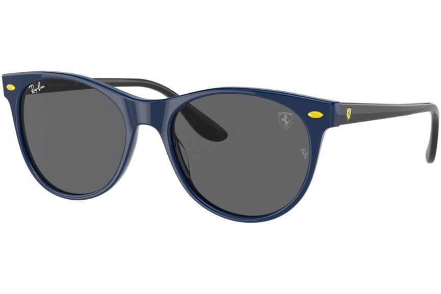 Sunčane naočale Ray-Ban Scuderia Ferrari Collection RB2202M F668B1 Okrugao Plavi