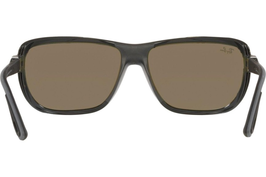 Sunčane naočale Ray-Ban RB4365M F62455 Pravokutan Sivi